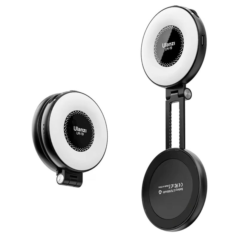 Ulanzi Lm19 Luz De Preenchimento Magnética Anel De Selfie De Led