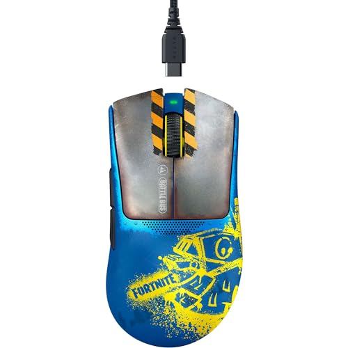 FORTNITE Gaming Mouse Razer DeathAdder V3 Pro Fortnite Edition Wireless 63g Enhanced Ergonomic Design Top-Class Focus Pr