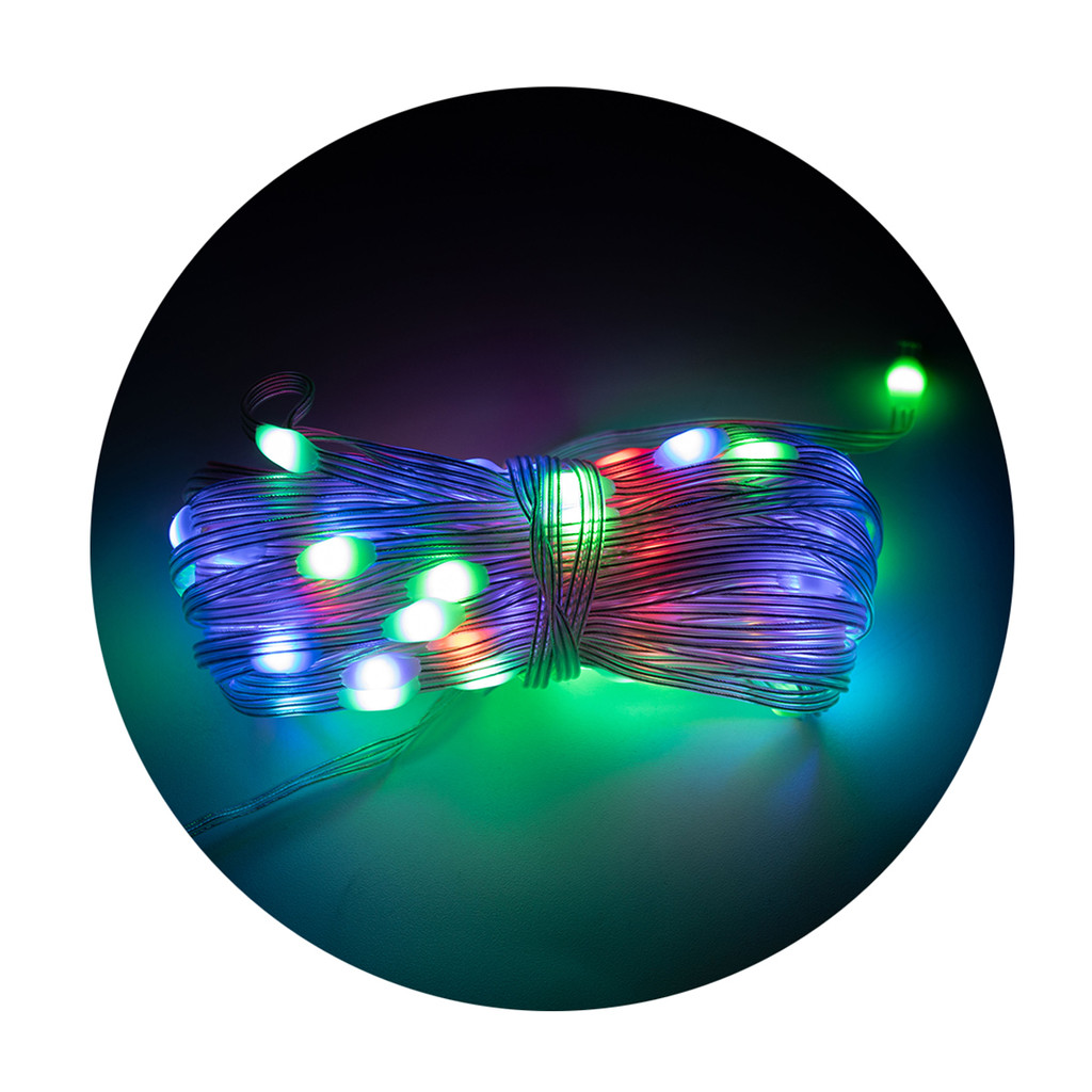 Led Pisca 10 Metros LED 7 Cores USB Decoração Iluminação Premium Original Profissional Top Durável Resistente Prático