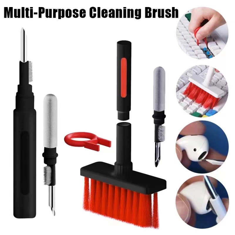 Kit De Limpeza Para Fones De Ouvido Sem Fio Bluetooth/Headset/Escova Airpods/De Teclado