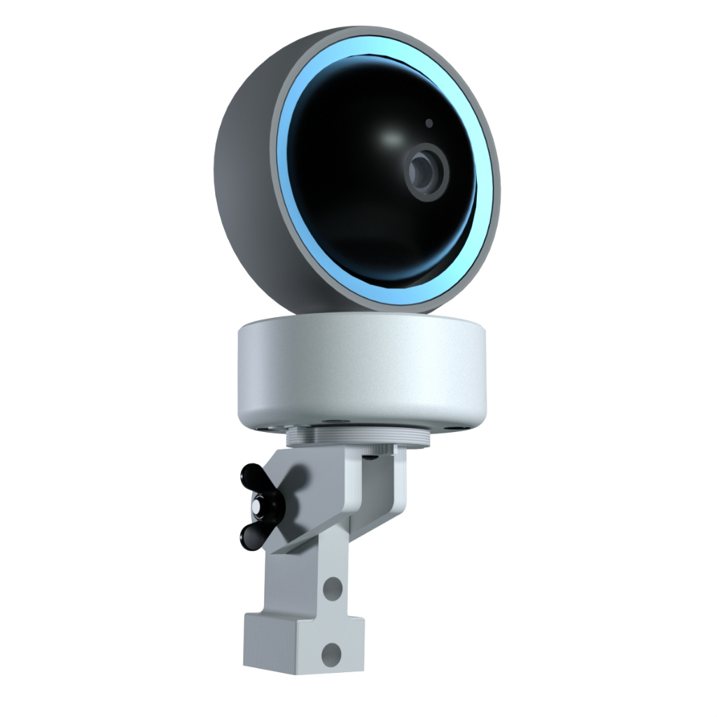 Suporte Ajustável de Parede Compatível com Câmera de Segurança Inteligente WiFi Nova Digital CS360-B