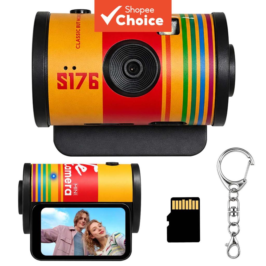 Chaveiro Câmera Compacta Digital para Fotografia de Animais de Estimação em Parques