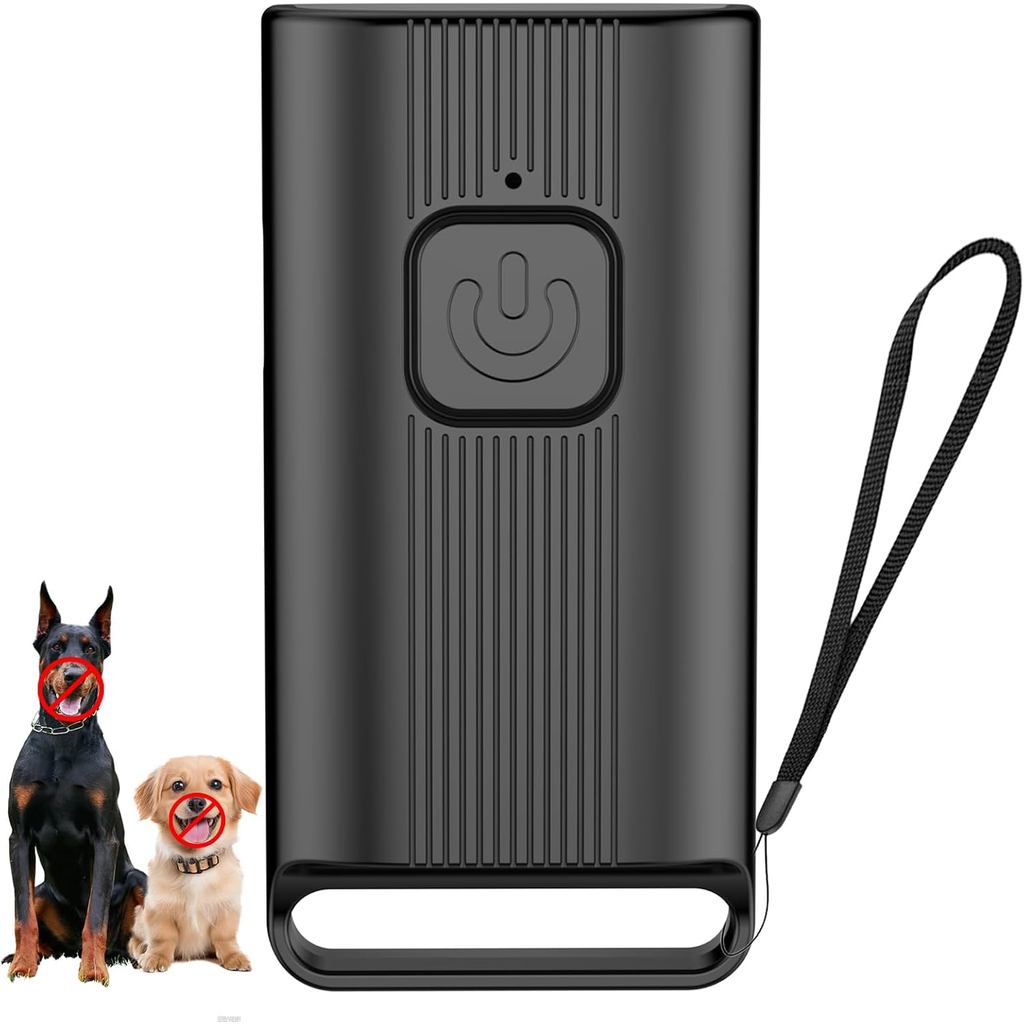 Mini Ultrasonic Dog Bark Deterrent Device - Stop Dog Barking Device for Own or Neighbor's Dog, Rechargeable Anti Barking