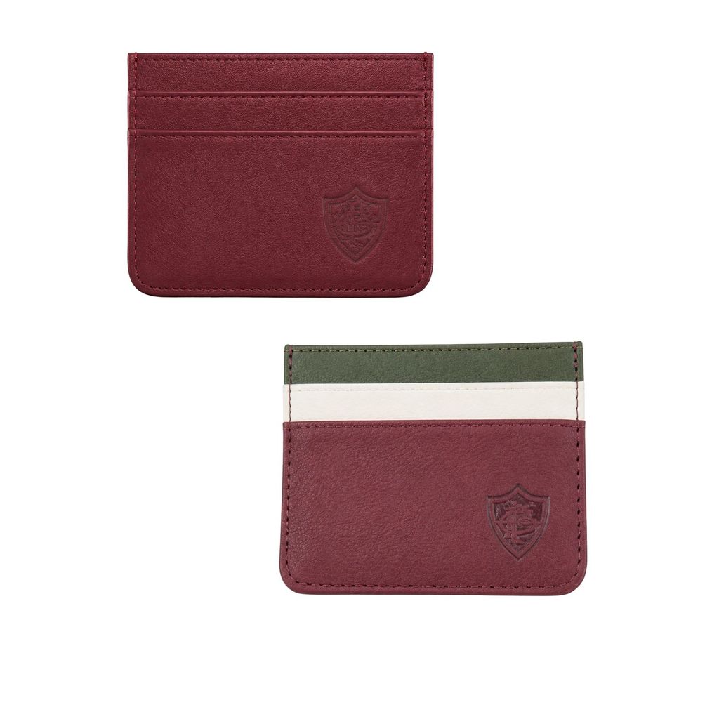 Carteira Oficial Smart Card Couro Time Fluminense Tricolor Grená Presente Para Cartão