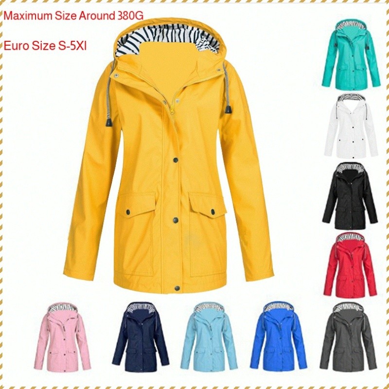 [Waterproof Design] Autumn Winter Coat Windbreaker/Women/Outdoor/Jacket