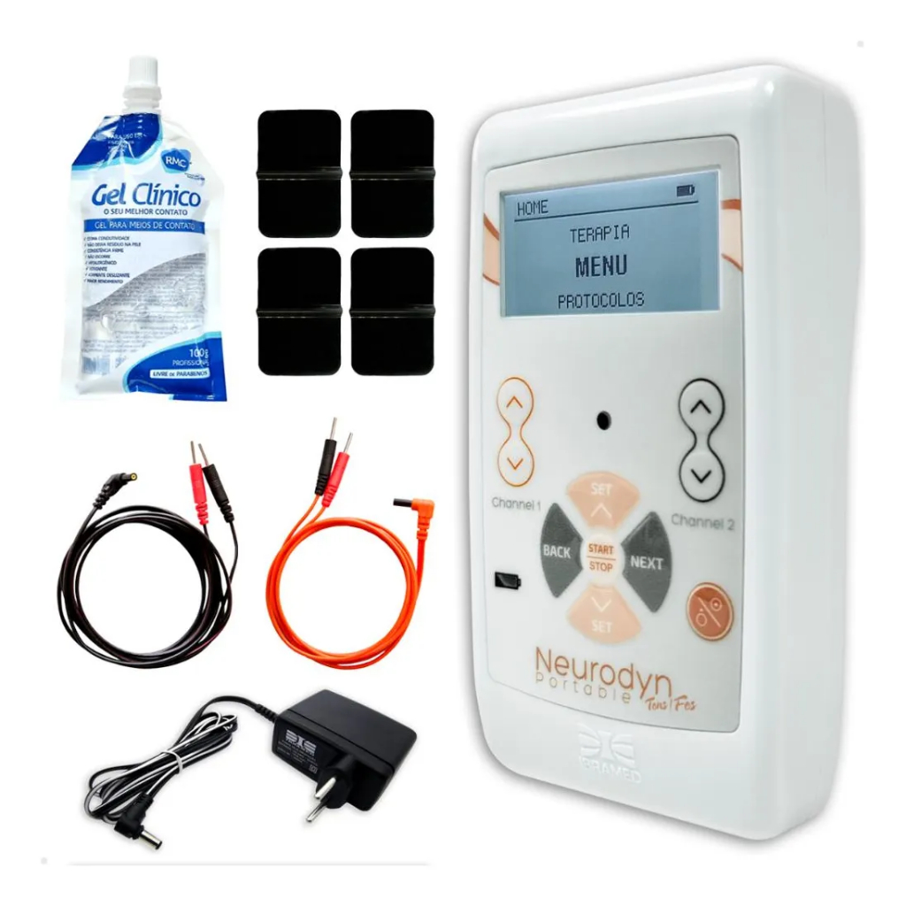 Neurodyn Ibramed Aparelho Tens Fes P/ Fisioterapia Portatil