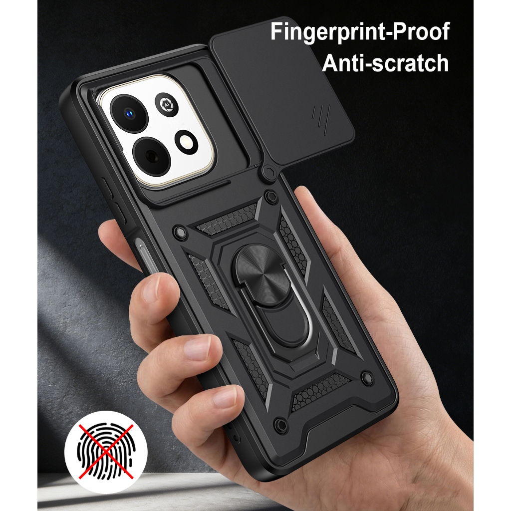 Para Huawei Nova Y74 NovaY74 5G 4G Caso Câmera Slide Lente Proteção Embalagem Montagem Do Carro Anel De Sucção Automátic