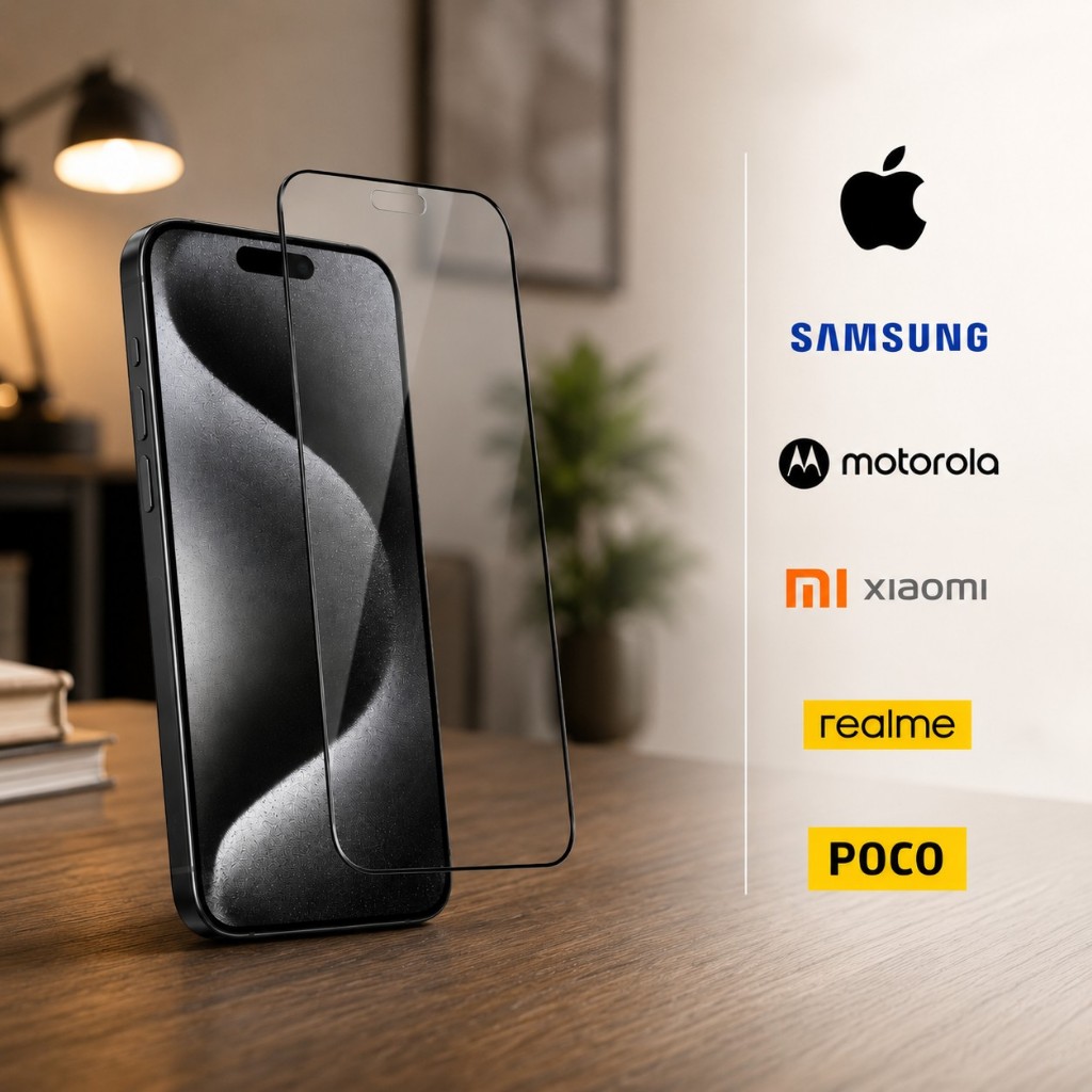 Película Premium de Cerâmica Para Smartphone Android