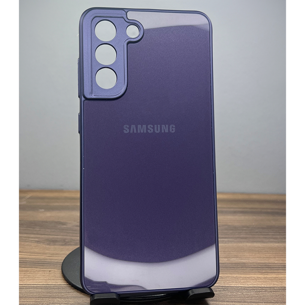 Capa Capinha Samsung Galaxy S21 FE 5G Acrílica Aveludada com Proteção Total de Câmera Premium Para Celular Smartphone