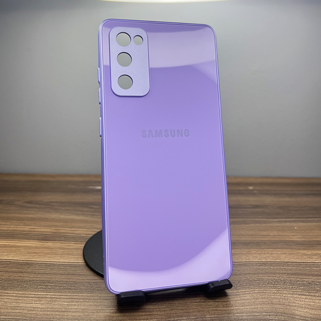 Capa Capinha Samsung Galaxy S20 FE Acrílica Aveludada com Proteção Total de Câmera Premium Para Celular Smartphone