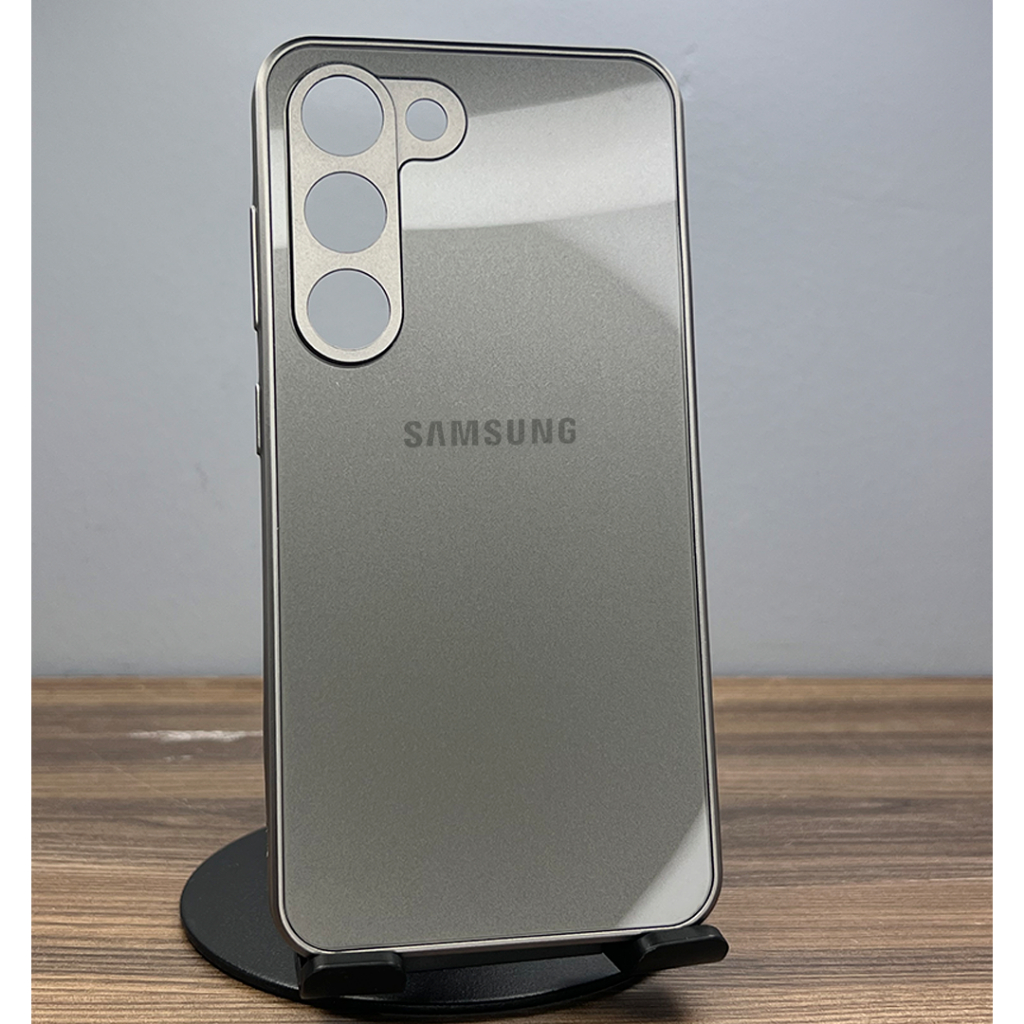 Capa Capinha Samsung Galaxy S23 5G Acrílica Aveludada com Proteção Total de Câmera Premium Para Celular Smartphone