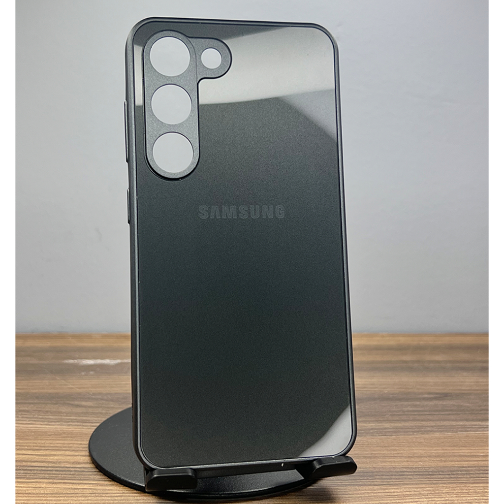 Capa Capinha Samsung Galaxy S24 Acrílica Aveludada com Proteção Total de Câmera Premium Para Celular Smartphone
