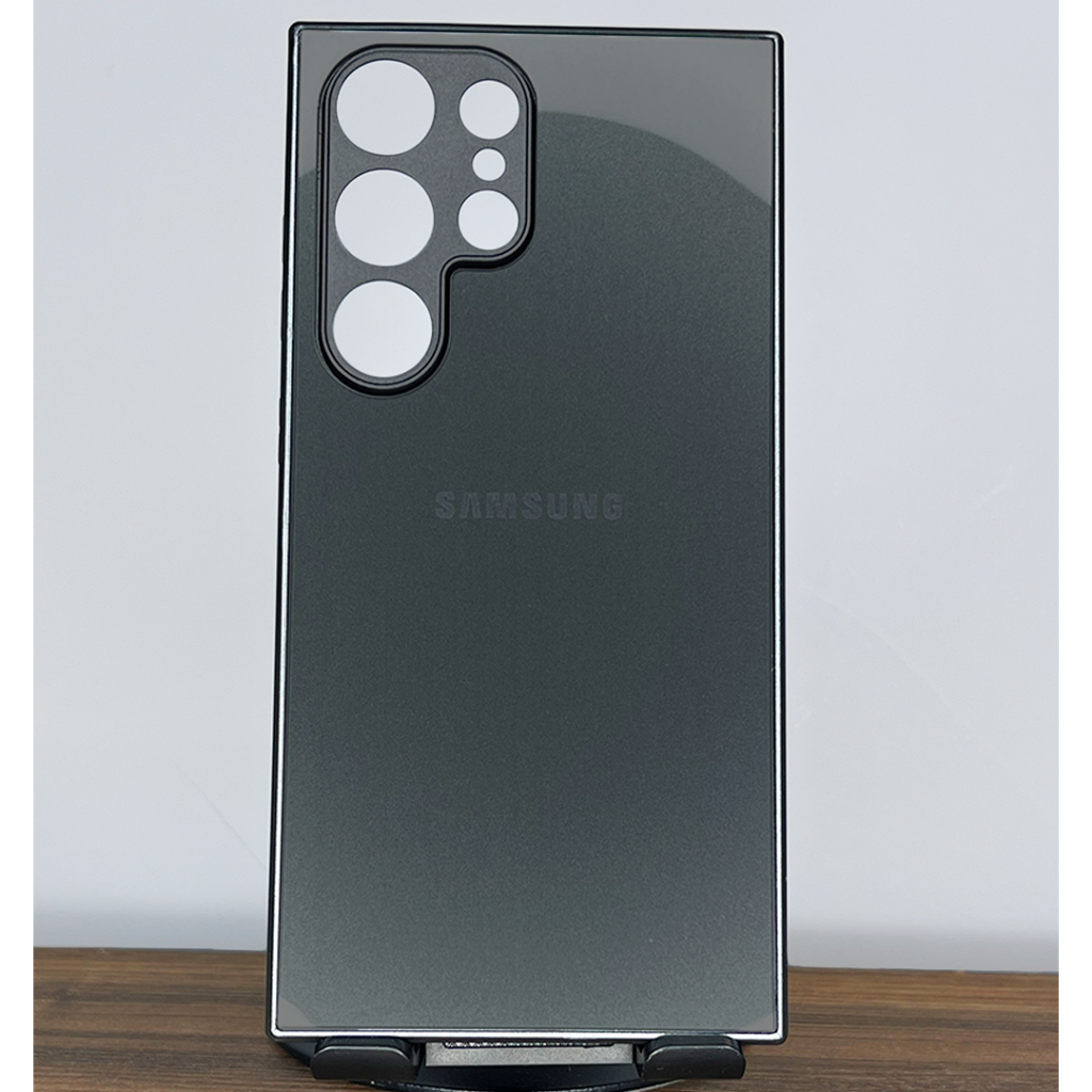 Capa Capinha Samsung Galaxy S24 Ultra Acrílica Aveludada com Proteção Total de Câmera Premium Para Celular Smartphone