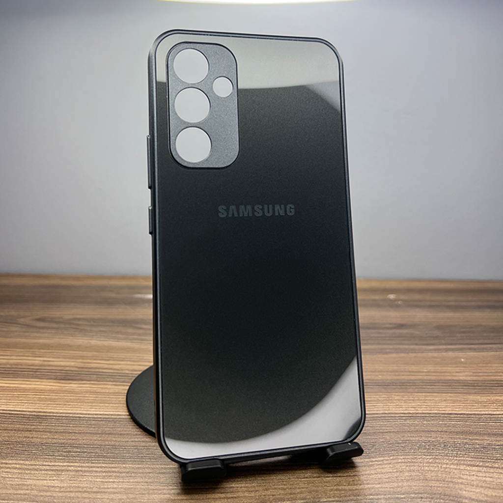 Capa Capinha Samsung Galaxy S24 FE Acrílica Aveludada com Proteção Total de Câmera Premium Para Celular Smartphone