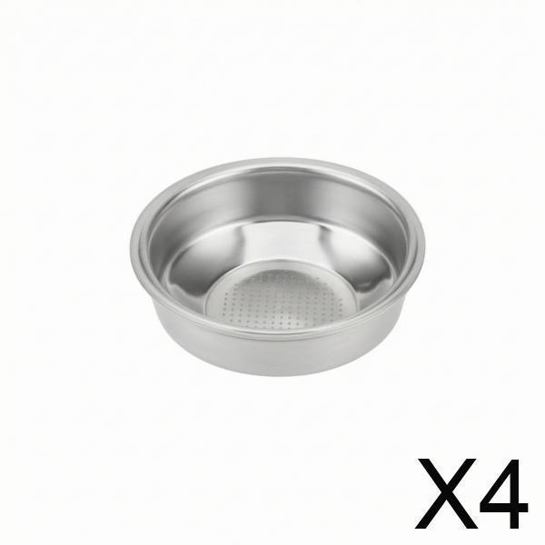[Prasku] Cesta De Filtro De Café Expresso De 51 Mm Peças Sobressalentes De Máquina Para Delonghi Semi Auto Maker Resiste