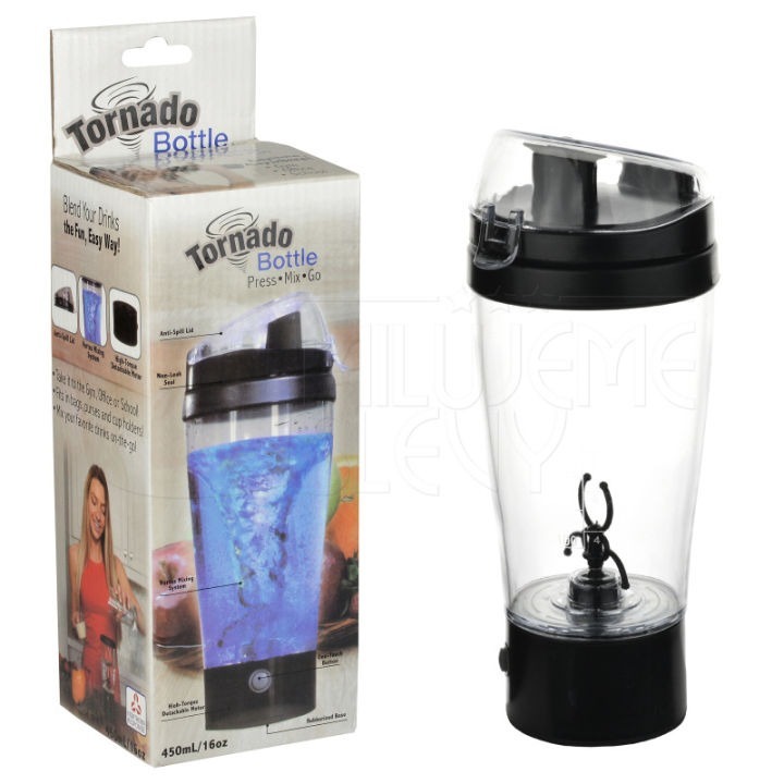 Tornado Bottle-Press Shaker Mix Your Drinks Cocktail Maker