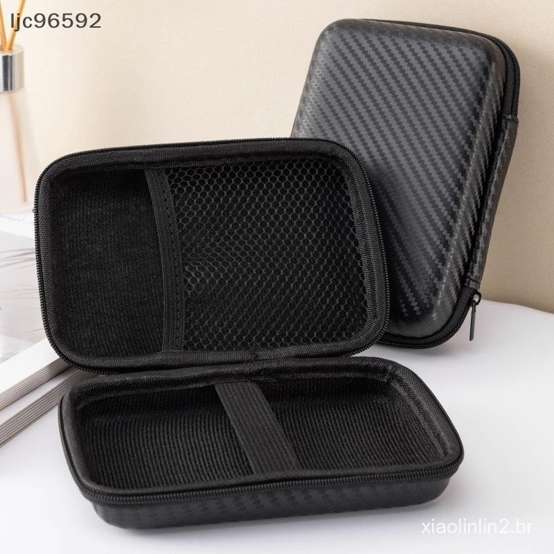 [ljc] Carregador De Telefone EVA Portátil Barbeador Bolsa Com Zíper Estojo De Proteção Cabo De Dados De Disco Rígido De