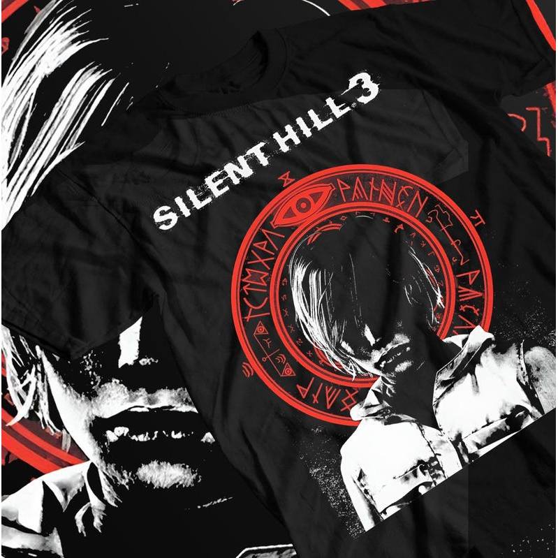 Camiseta James Mirror Reflection Silence Hill Gaming Premium Atemporal Estilosa Moda