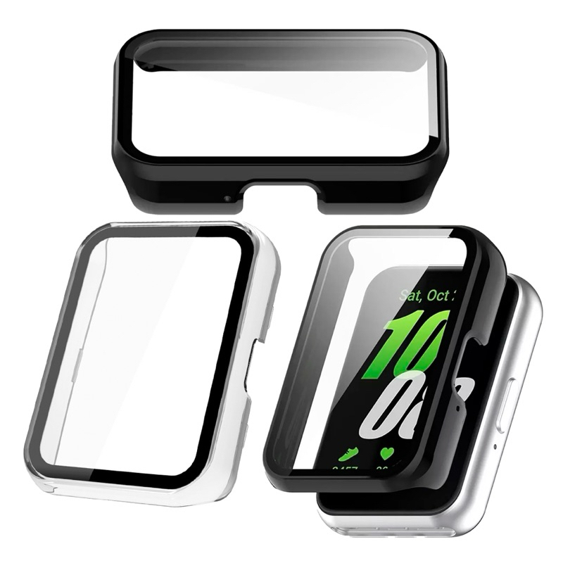 Case Película Compatível Com Samsung Galaxy Fit 3 Smartwatch