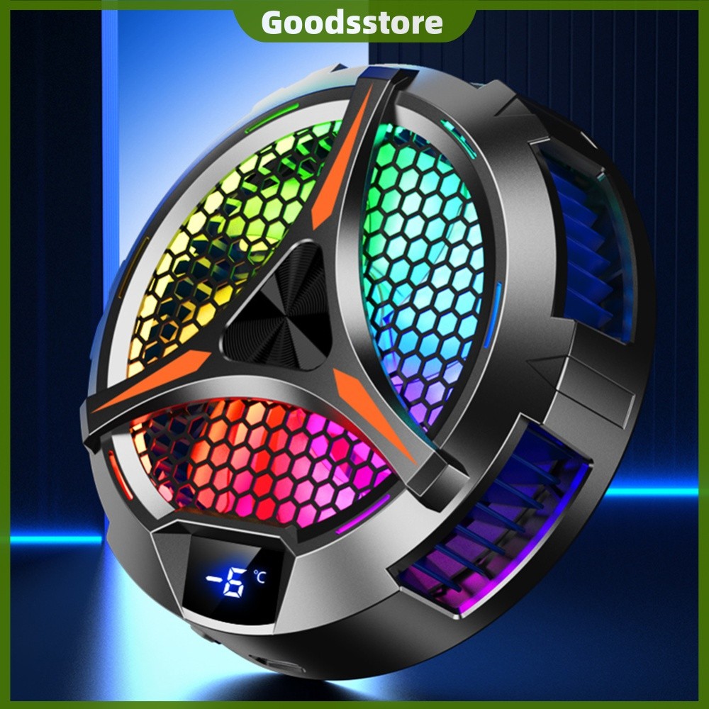 Refrigerador Magnético Universal Para Tablet Com Iluminação RGB 18W iPad iPhone Cooler [Goodsstore.br]