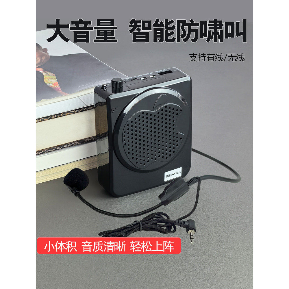 [Boutique] Teaching Classroom Bee Amplifier - Wireless Microphone for Teachers, Outdoor Tour Guide Loudspeaker with High
