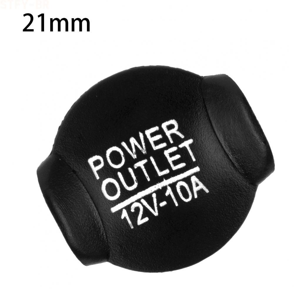 Anti skid Universal Car Lighter Outlet Cap Durable and Waterproof Black（STFY-BR）