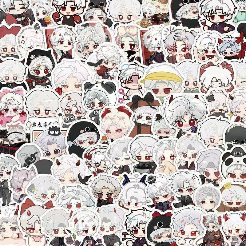100Zhang/Batch Lovely《Love and Deepspace》Sylus Qin Che Waterproof sticker toy computer backpack