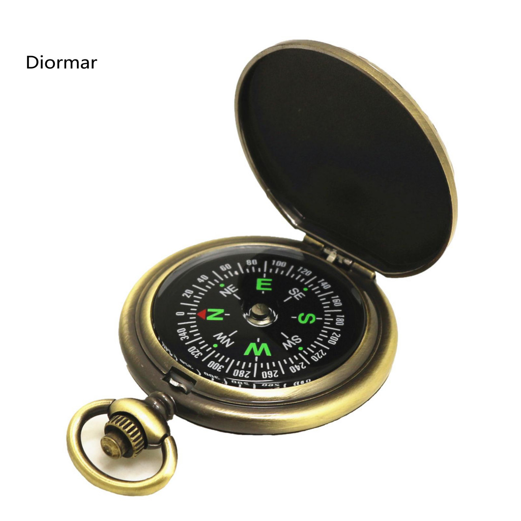 Backpack Compass Outdoor Camping Survival Waterproof High Sensitivity Accurate Positioning Easy-to-read Retro Style Navi