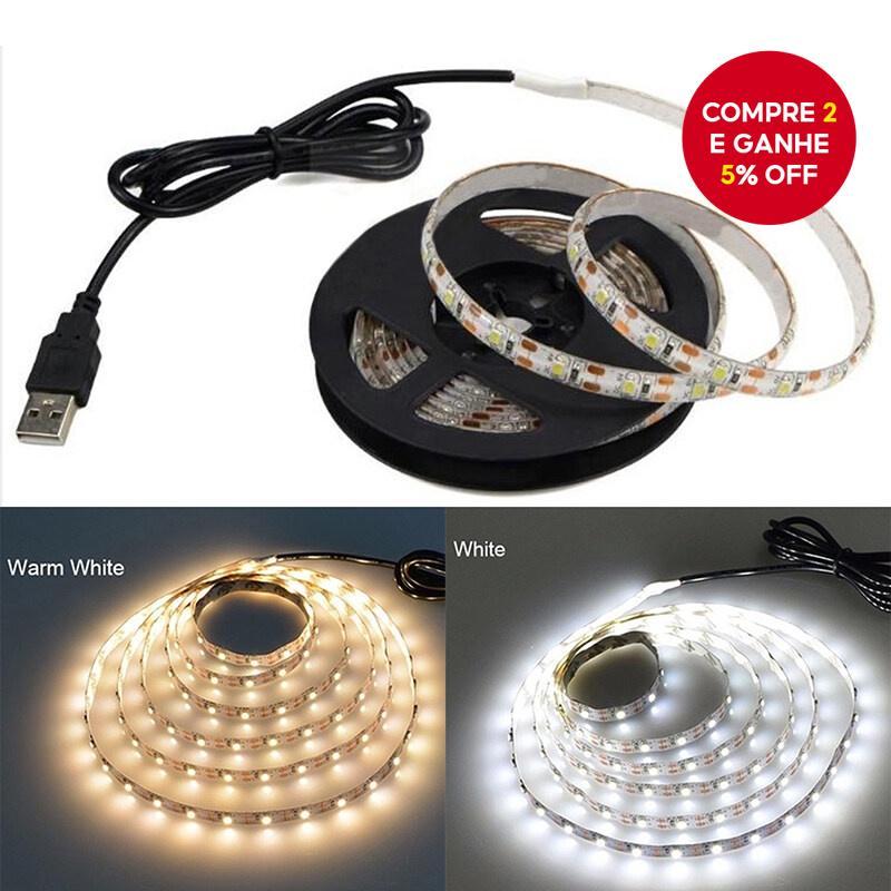 Faixa De Luz De Fundo LED Para TV – USB 5V , Decoração De