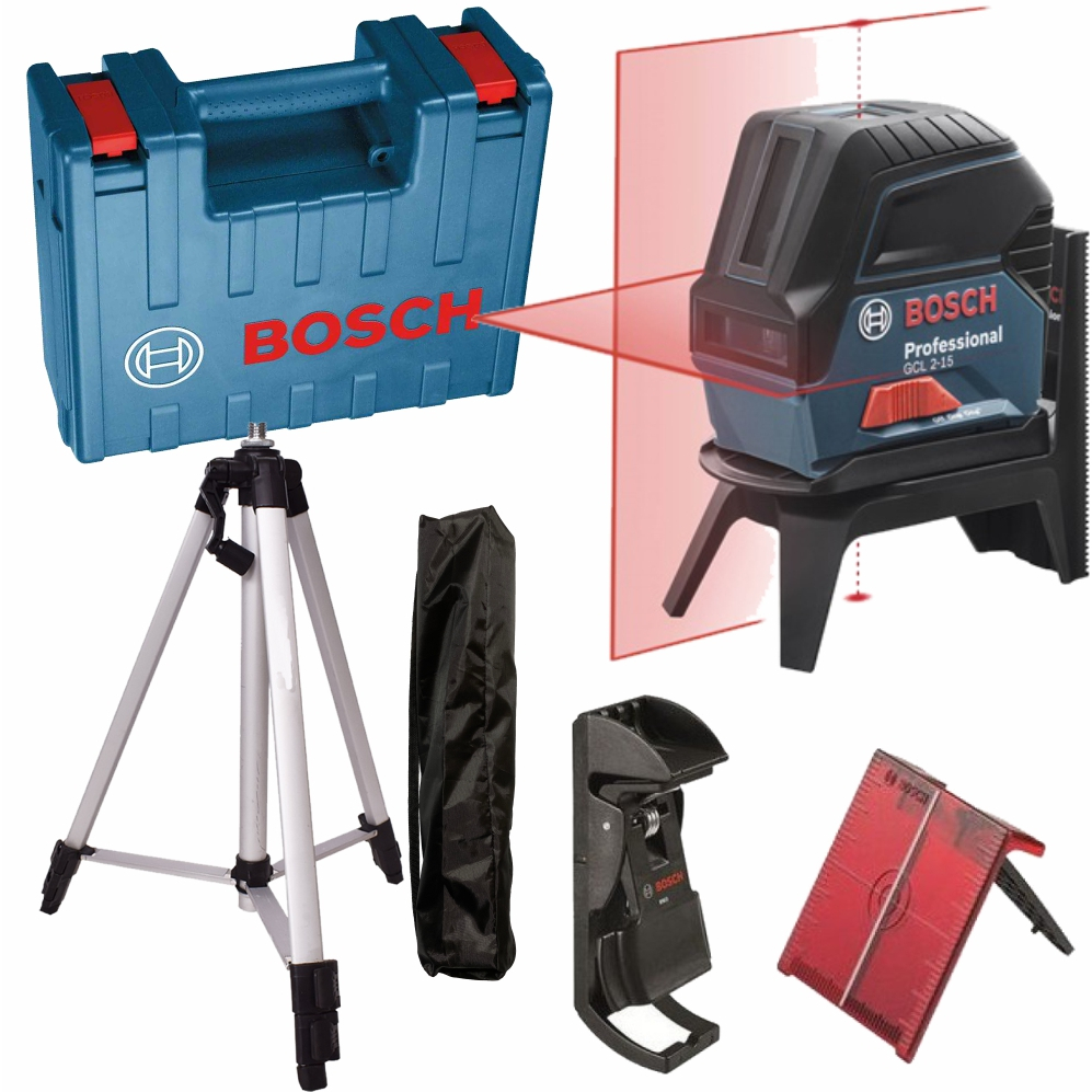 Nivel A Laser Bosch Professional Com Maleta, Gancho E Tripe