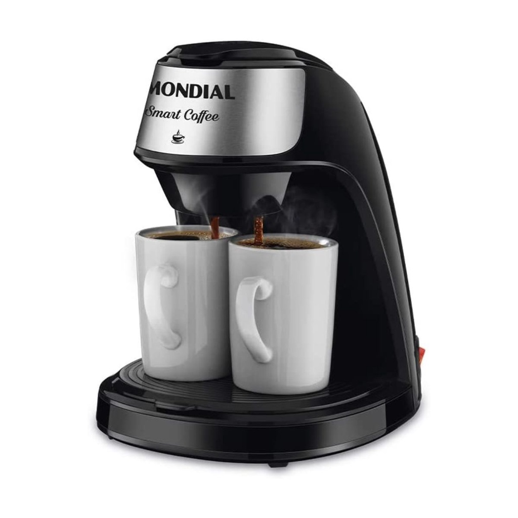 Cafeteira Elétrica Smart Coffee Mondial C-42-2X-BI Preto 127V