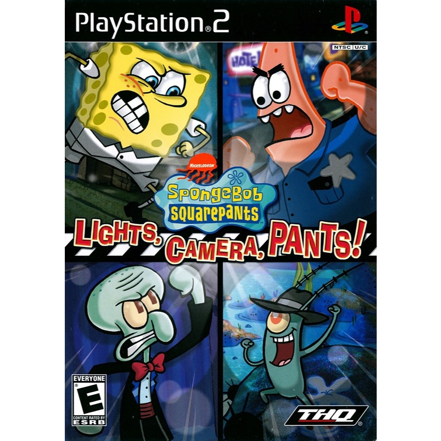 Bob Esponja Lights, Camera, Pants! - Ps2
