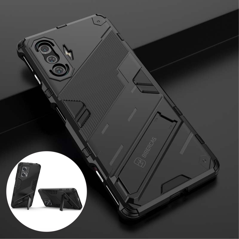Xiaomi Redmi K40 Gaming K40 K 40Pro 40 Pro Plus Capa De Celular Armadura Dura À Prova De Choque Caixa De Suporte Macio Traseiro Proteção Da Câmera Anti Impacto Capinha Phone Case