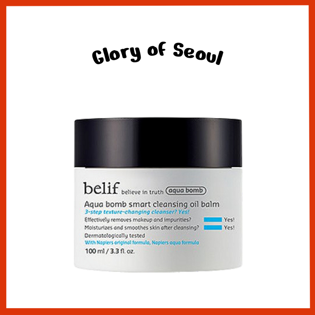 BELIF Aqua Bomb Smart Cleansing Oil Balm, 100ml