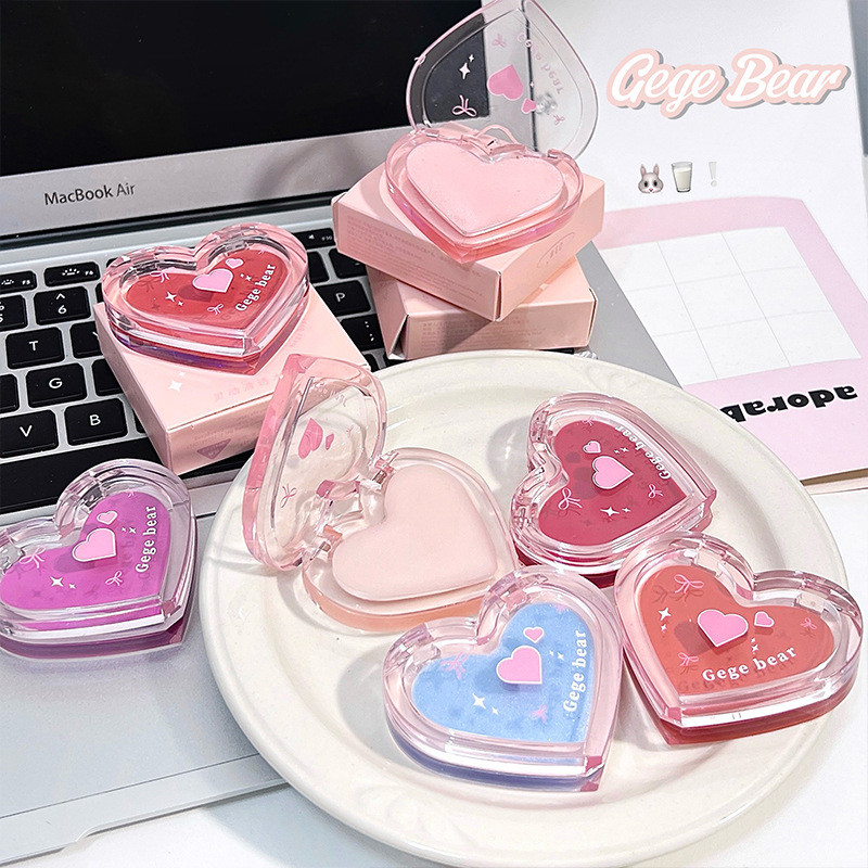 Gege bear-Smart Clear Water gloss Blush creme multiuso alto brilho reparação brilho integrado