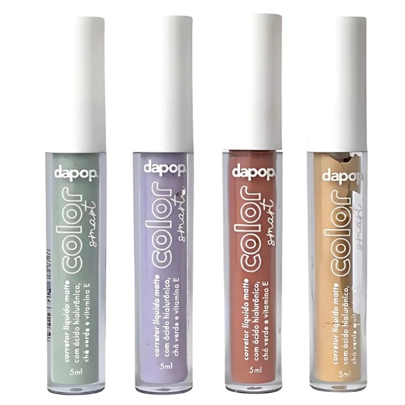 Corretivo Líquido Colorido Colors Smart Dapop Unidade