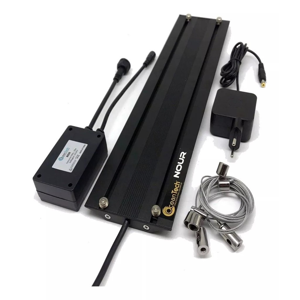 Luminária Nour Marine Ocean Tech 40cm Marinho C/ Bluetooth