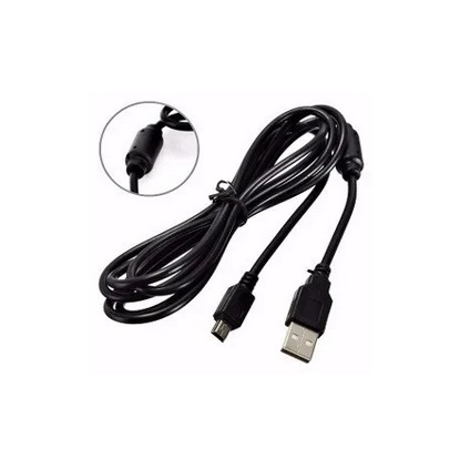 Cabo Usb V3 filtro 1.8m Controle Playstation 3 Câmera GPS/PSP Webcam