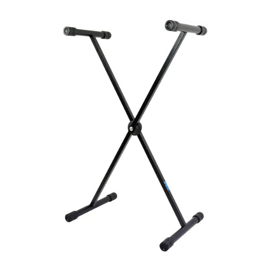Suporte Para Teclado Preto Cromado Tripe 1m