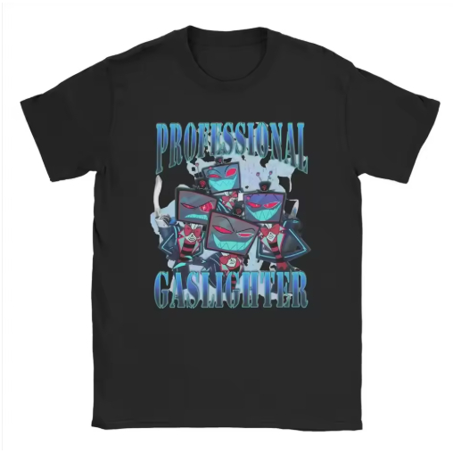Camiseta Básica Unissex Algodão Design Diferenciado professional gaslighter