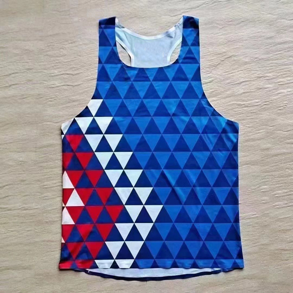 Sports Student Track and Field Training Wear Professional Running Sleeveless Vest Marathon Sports Men and Women dEpO