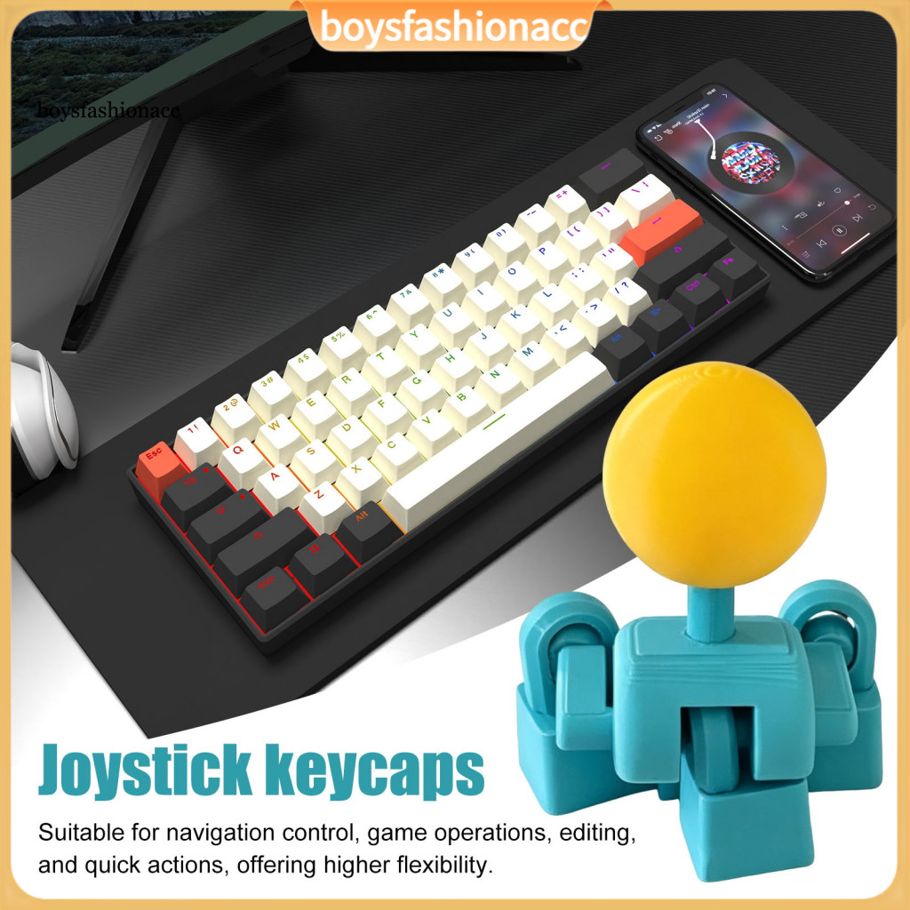 Joystick Keycap Keyboard Attachment for Arcade Games Wasd 4-way Mechanical Directional Controller Mod Easy Install Gamin