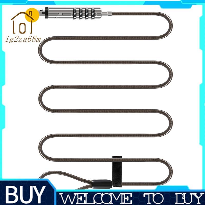 4 Digital Universal Lock USB Laptop Security Cable Para Computador