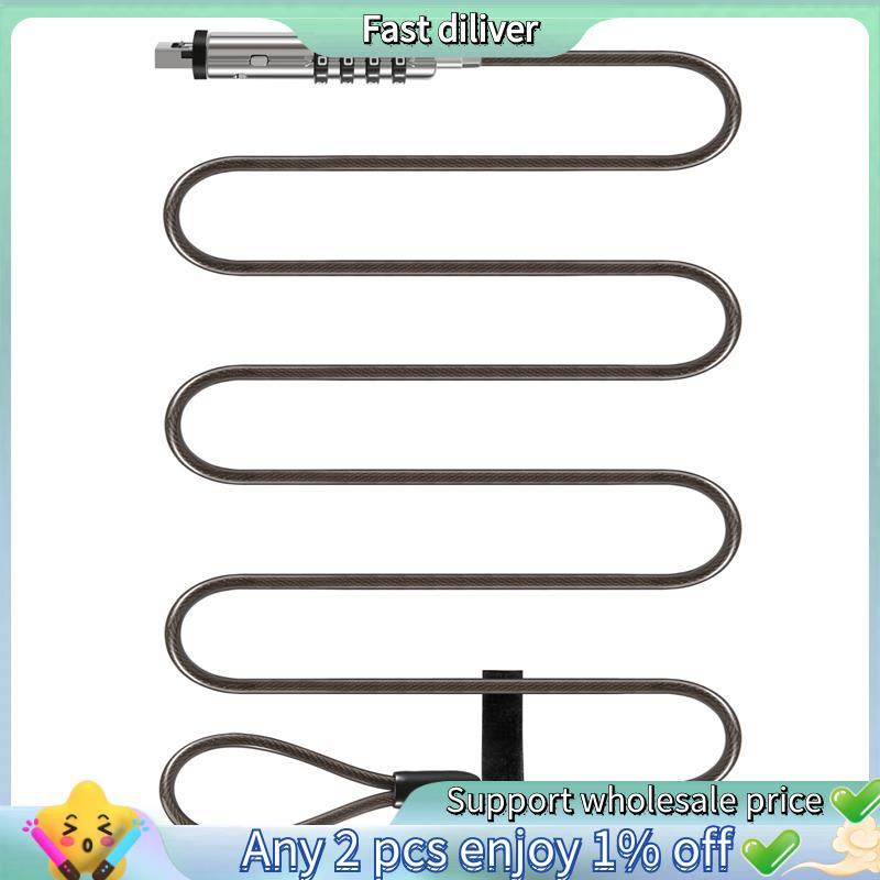 4 Digital Universal Lock USB Laptop Security Cable Para Computador
