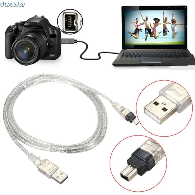 dusur9 USB Velocidade Para 1394 Gravação Vídeo Digital E Transferência 400 Mbps Câmera Estáv