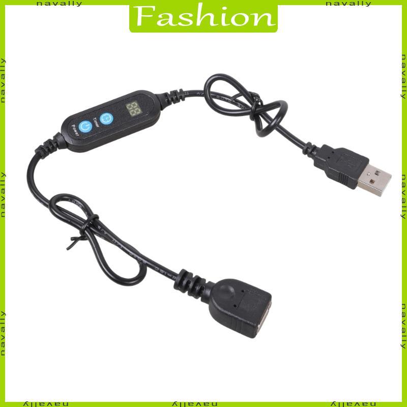 nava Digital Countdowns USB Timer Cable 5V Controle Energia Ciclo Timing Switching Para Escritório Casa LED Lâmpada V