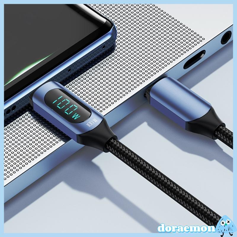 USB C Leitura Digital Carregamento Pd100W Para Uso Viagens Mesa Diário