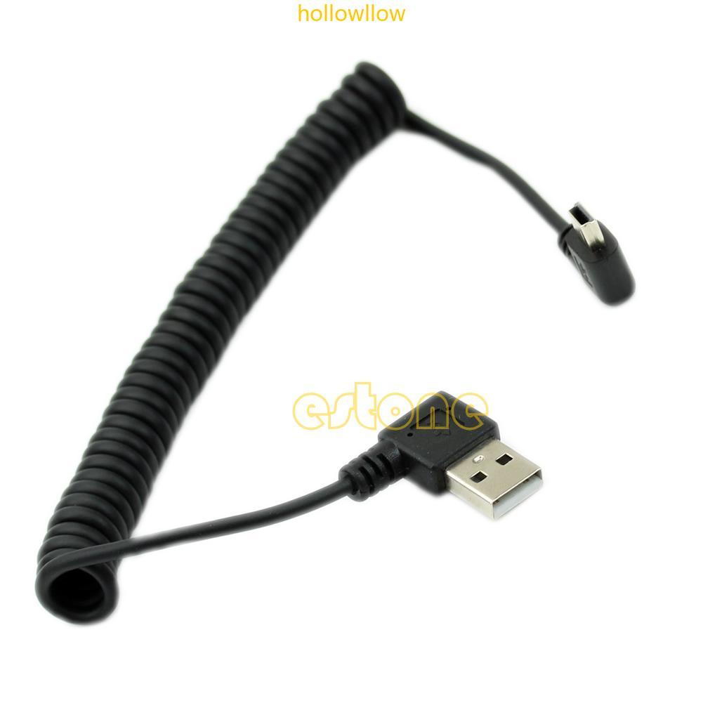HHOT USB 2.0 A Para 5 Pinos Ângulo Reto 90 Graus Enrolado Adaptador MP3 Players Digital Ca