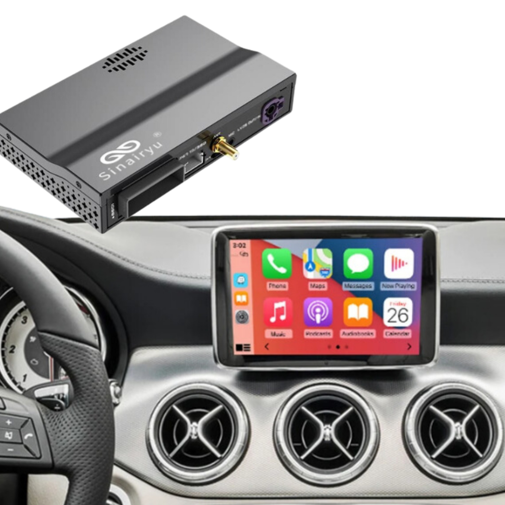 Módulo Desbloqueio Carplay Android Auto Sem fio Wireless Para Mercedes Benz 2009-2020