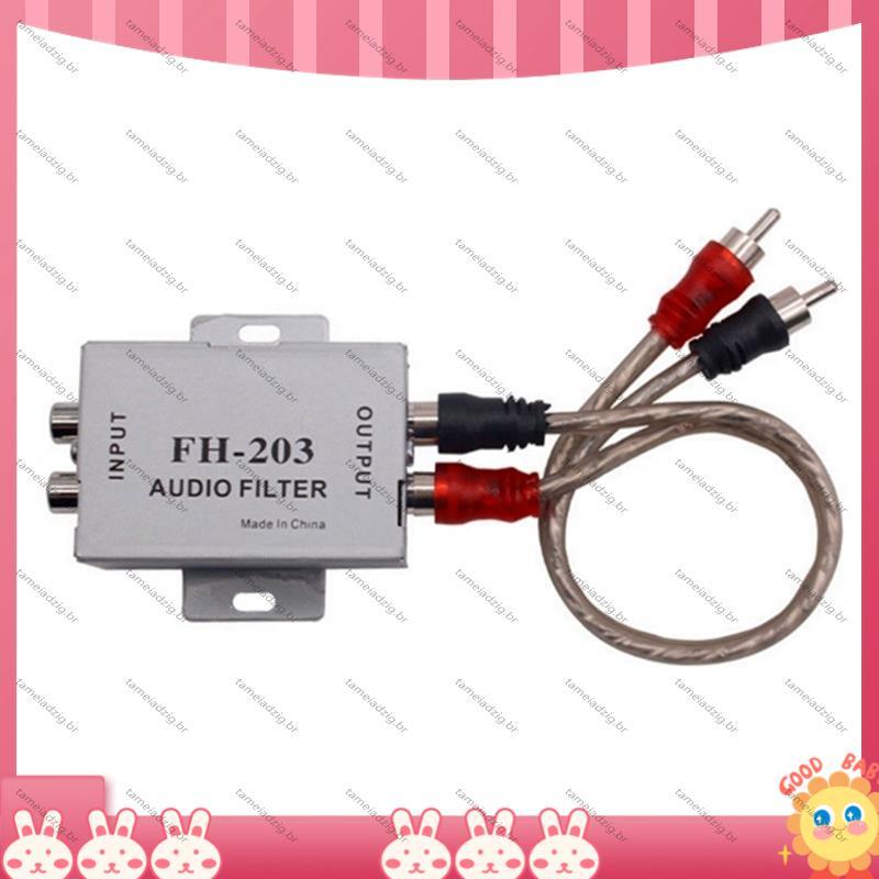 [Fast T] Amplificador Isolador De Ruído Terrestre Filtro Buzzing De Carro E Para Estéreo Doméstico , Redutor Supressor